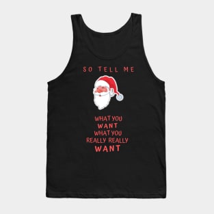 realtor santa Tank Top